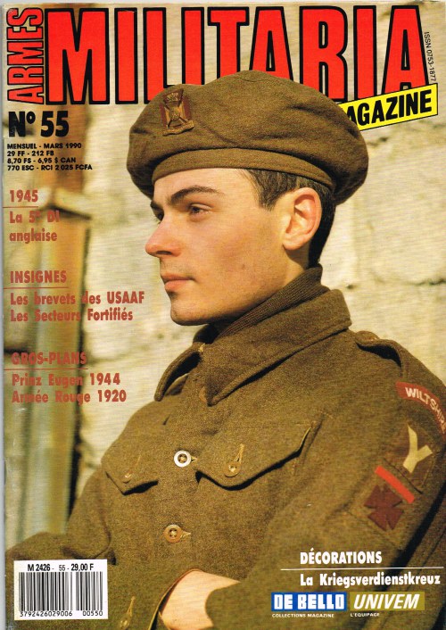 Image for ARMES MILITARIA MAGAZINE NO. 55 (FRENCH TEXT)