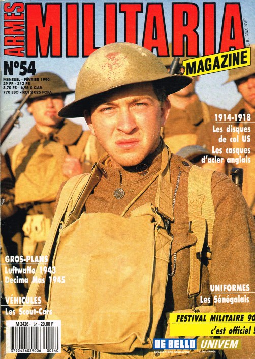 Image for ARMES MILITARIA MAGAZINE NO. 54 (FRENCH TEXT)