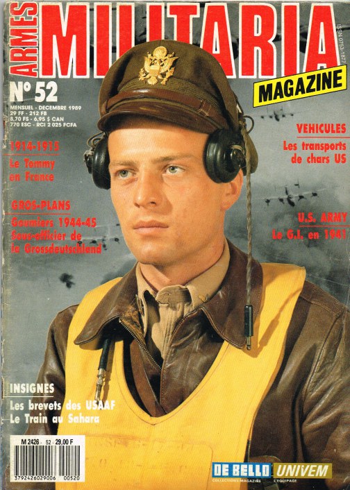 Image for ARMES MILITARIA MAGAZINE NO. 52 (FRENCH TEXT)