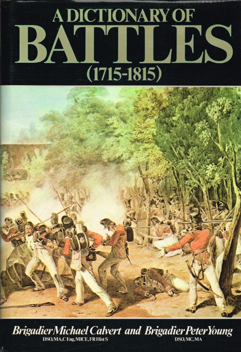 Image for A DICTIONARY OF BATTLES 1715-1815