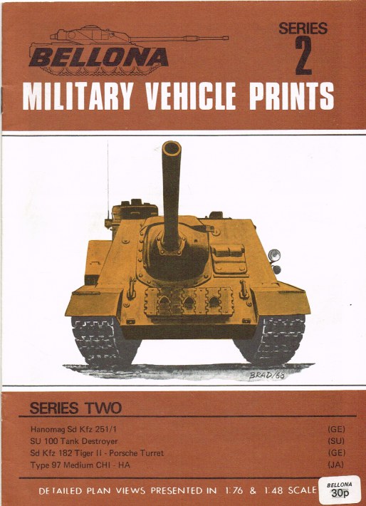 Image for BELLONA MILITARY VEHICLE PRINTS: SERIES TWO