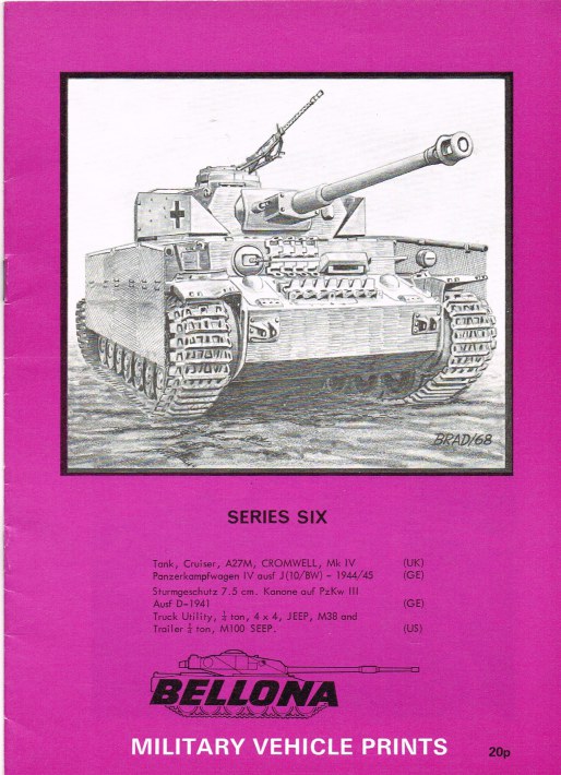 Image for BELLONA MILITARY VEHICLE PRINTS: SERIES SIX