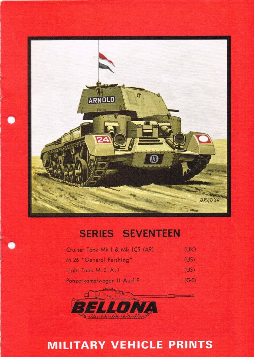 Image for BELLONA MILITARY VEHICLE PRINTS: SERIES SEVENTEEN