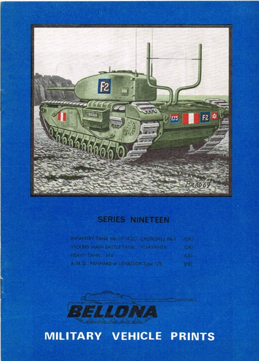 Image for BELLONA MILITARY VEHICLE PRINTS: SERIES NINETEEN