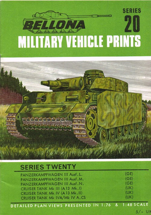 Image for BELLONA MILITARY VEHICLE PRINTS: SERIES TWENTY