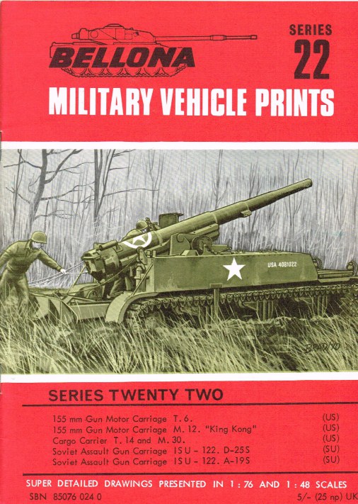 Image for BELLONA MILITARY VEHICLE PRINTS: SERIES TWENTY TWO