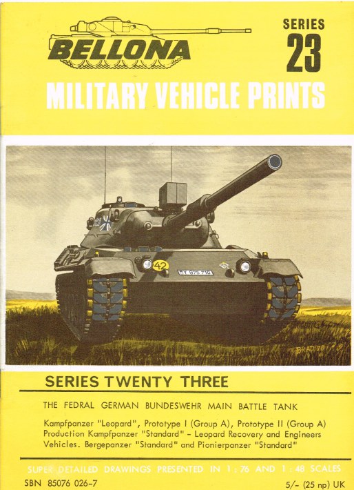 Image for BELLONA MILITARY VEHICLE PRINTS: SERIES TWENTY THREE