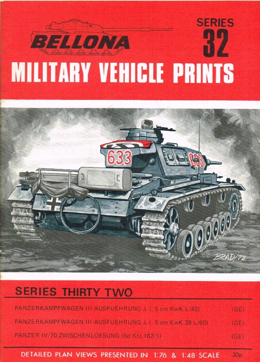 Image for BELLONA MILITARY VEHICLE PRINTS: SERIES THIRTY TWO