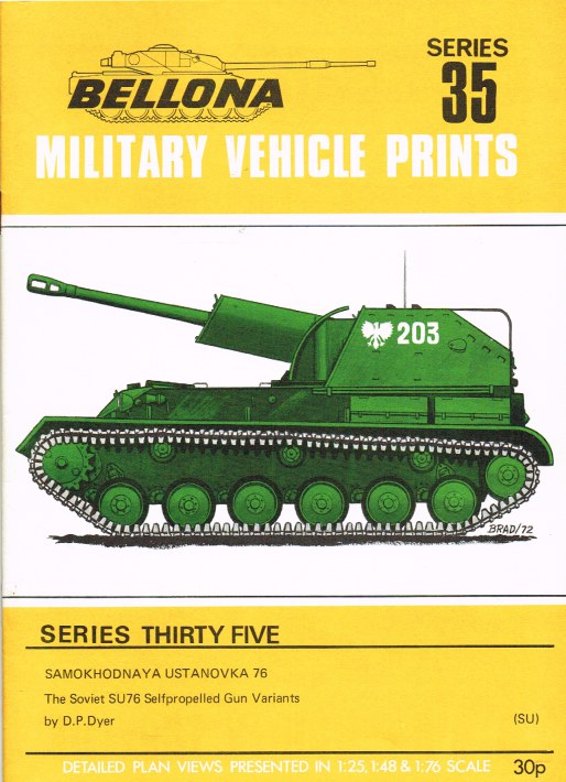 Image for BELLONA MILITARY VEHICLE PRINTS: SERIES THIRTY FIVE