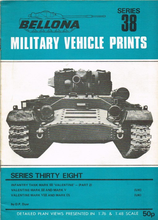 Image for BELLONA MILITARY VEHICLE PRINTS: SERIES THIRTY EIGHT