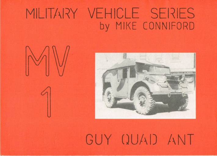 Image for MILITARY VEHICLE SERIES MV1: GUY QUAD ANT