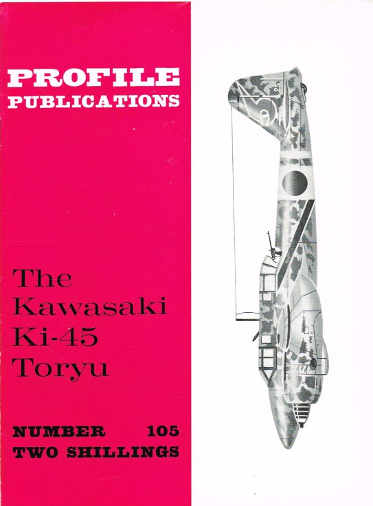 Image for PROFILE PUBLICATIONS NUMBER 105: THE KAWASAKI KI-45 TORYU