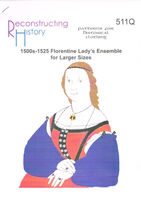 Image for RH511Q: 1500S-1525 FLORENTINE LADY'S ENSEMBLE FOR LARGER SIZES