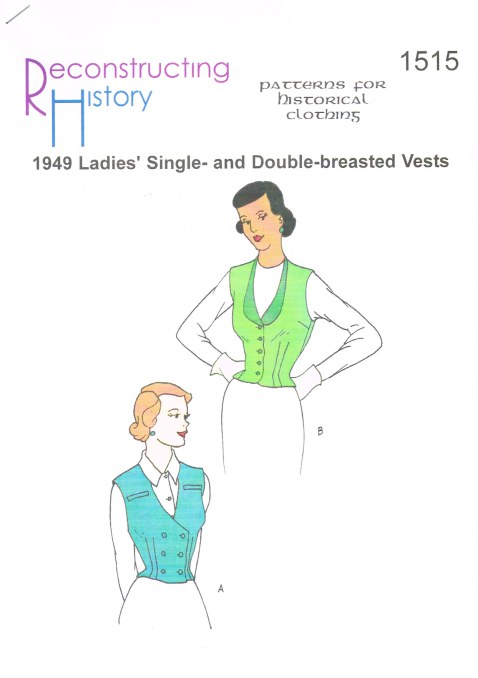 Image for RH1515: 1949 LADIES' SINGLE AND DOUBLE-BREASTED VESTS