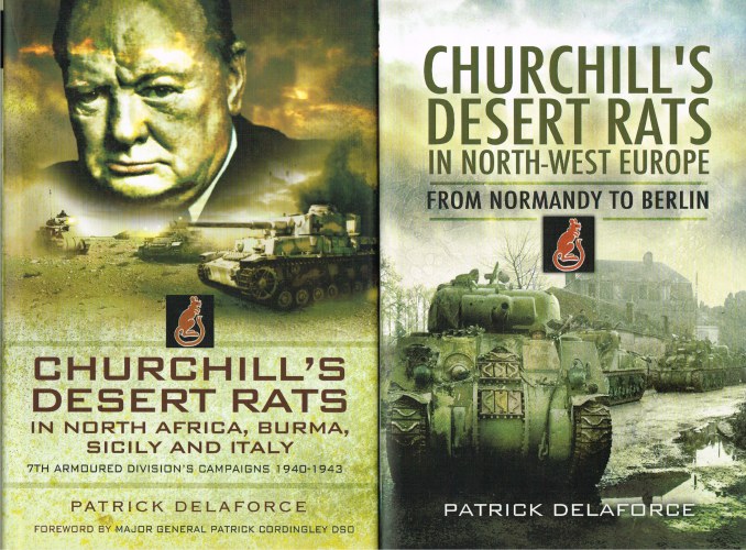 Image for CHURCHILL'S DESERT RATS (TWO VOLUME SET)