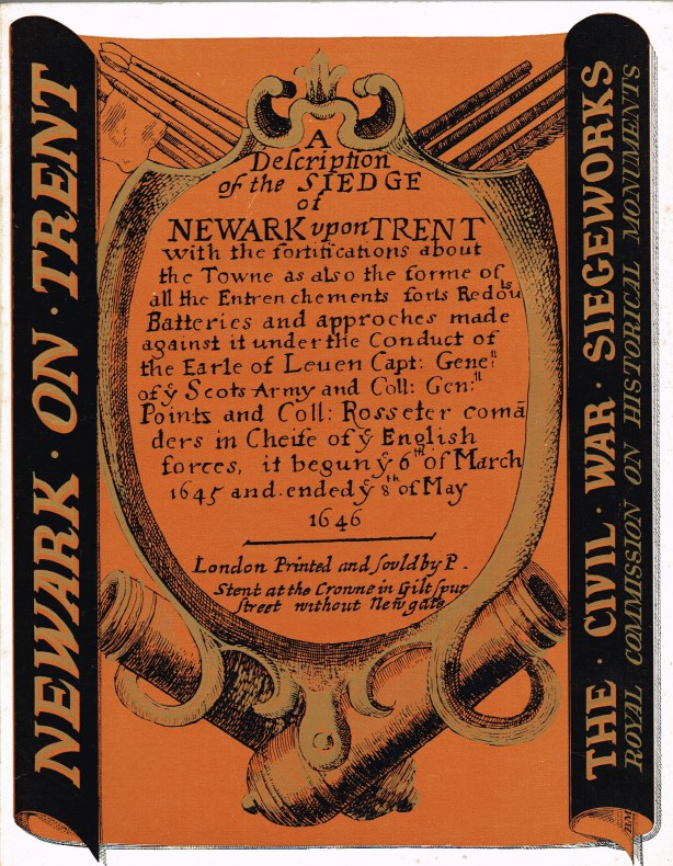 Image for NEWARK ON TRENT : THE CIVIL WAR SIEGEWORKS
