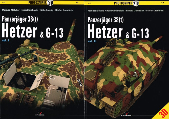Image for PANZERJAGER 38 (T) HETZER & G-13 (TWO VOLUME SET)