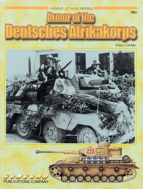 Image for ARMOR OF THE DEUTSCHES AFRIKAKORPS