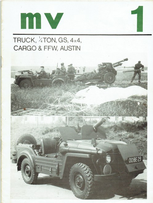 Image for MV 1: TRUCK, 1/4 TON, GS, 4X4, CARGO & FFW, AUSTIN (CHAMP)