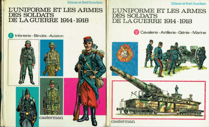 Image for L'UNIFORME ET LES ARMES DES SOLDATS DE LA GUERRE 1914-1918 (TWO VOLUME SET)