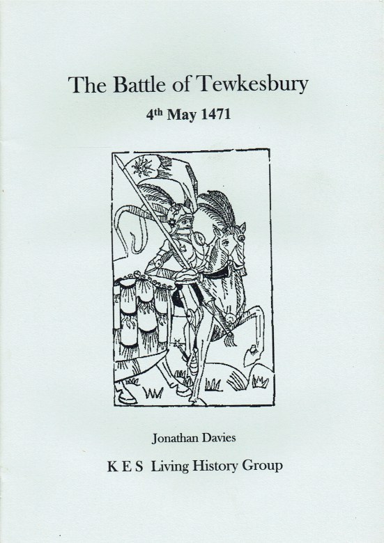 Image for THE BATTLE OF TEWKESBURY 4TH MAY 1471