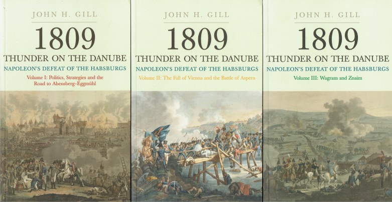 Image for 1809 THUNDER ON THE DANUBE : NAPOLEON'S DEFEAT OF THE HABSBURGS (3 VOLUME SET)