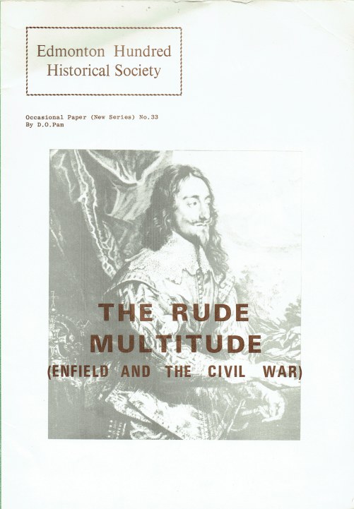 Image for THE RUDE MULTITUDE : ENFIELD AND THE CIVIL WAR