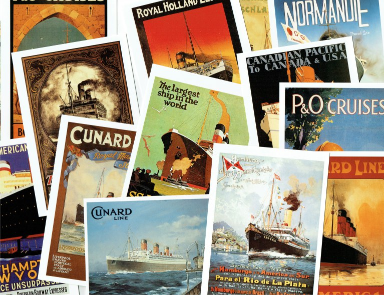 Image for OCEAN LINER MEMORABILIA SERIES 7: WORLD FAMOUS PASSENGER LINES 2 (17 POSTCARDS)