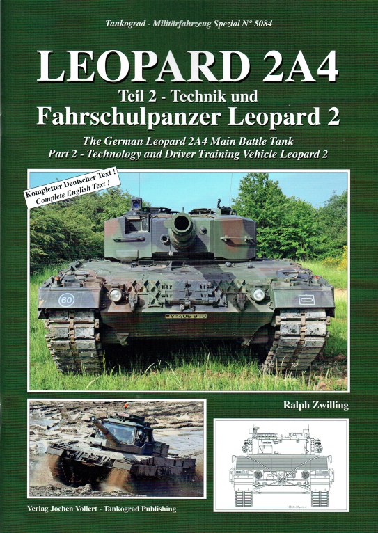 Image for LEOPARD 2A4 : THE GERMAN LEOPARD 2A4 MAIN BATTLE TANK PART 2 - TECHNOLOGY AND DRIVER TRAINING VEHICLE LEOPARD 2