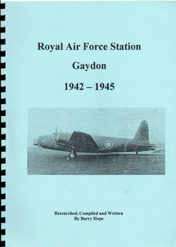 Image for ROYAL AIR FORCE STATION GAYDON, 1942-1945