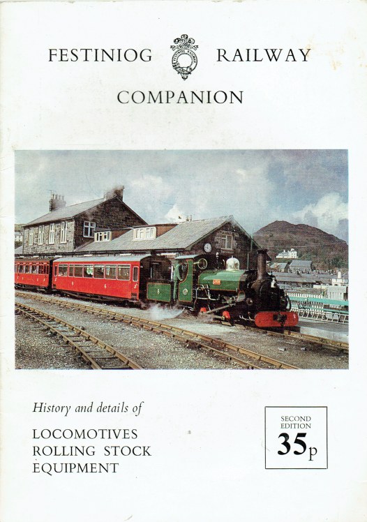 Image for FESTINIOG RAILWAY COMPANION