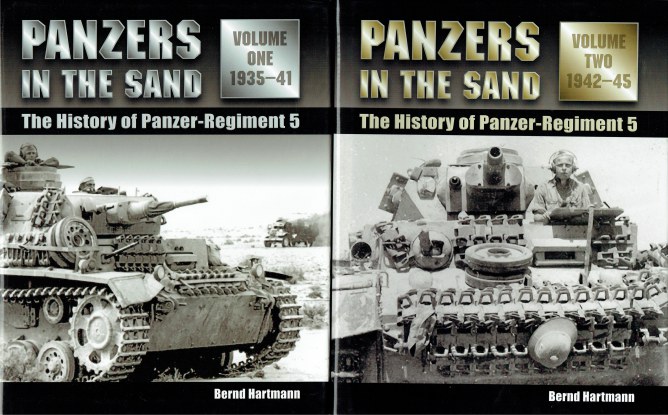 Image for PANZERS IN THE SAND : THE HISTORY OF PANZER REGIMENT 5 1935-1945 (TWO VOLUME SET)