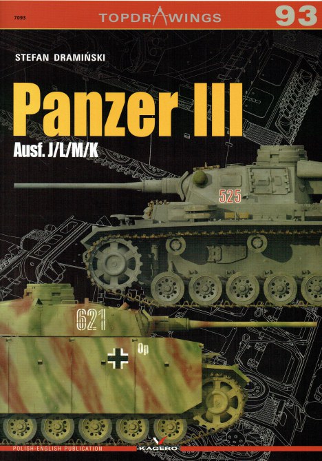 Image for TOPDRAWINGS 93: PANZER III AUSF.J/L/M/K