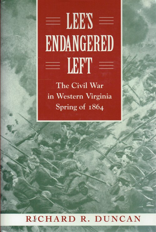 Image for LEE'S ENDANGERED LEFT : THE CIVIL WAR IN WESTERN VIRGINIA, SPRING OF 1864
