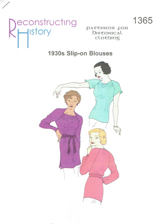 Image for RH1365: 1930S SLIP-ON BLOUSES