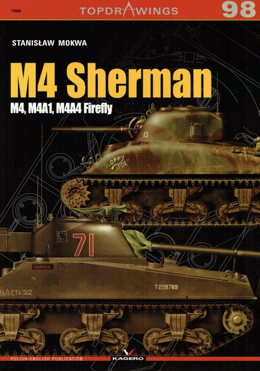 Image for TOPDRAWINGS 98: M4 SHERMAN : M4, M4A1, M4A4 FIREFLY