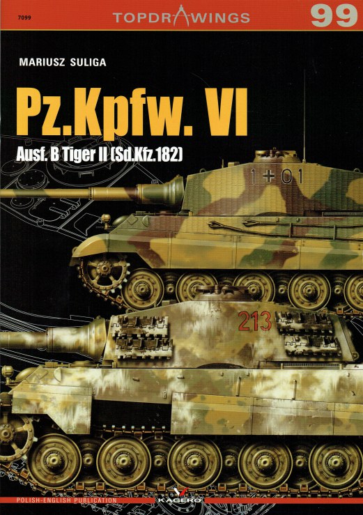 Image for TOPDRAWINGS 99: PZ.KPFW. VI : AUSF.B TIGER II (SD.KFZ.182)