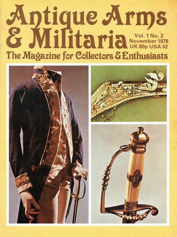 Image for ANTIQUE ARMS & MILITARIA VOL.1 NO.2 NOVEMBER 1978