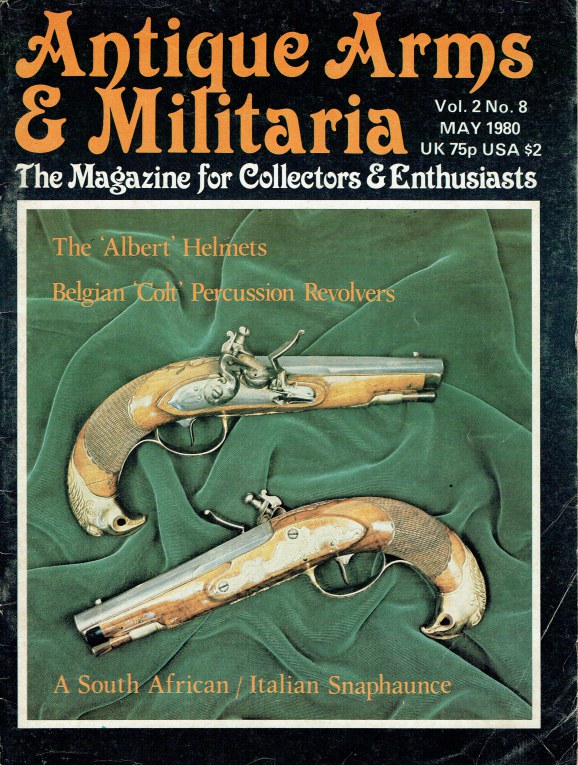 Image for ANTIQUE ARMS & MILITARIA VOL.2 NO.8 MAY 1980