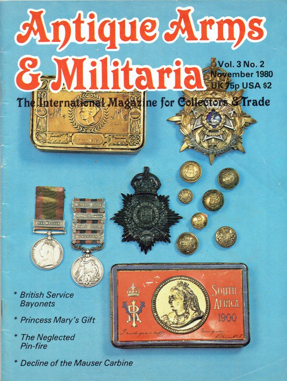 Image for ANTIQUE ARMS & MILITARIA VOL.3 NO.2 NOVEMBER 1980