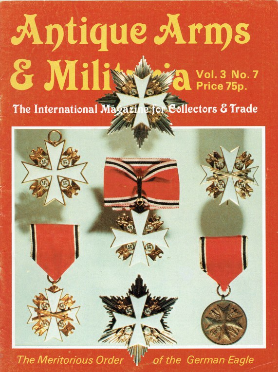 Image for ANTIQUE ARMS & MILITARIA VOL.3 NO.7 APRIL 1981