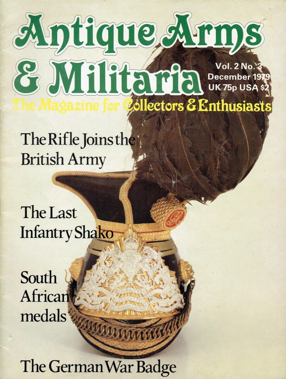 Image for ANTIQUE ARMS & MILITARIA VOL.2 NO.3 DECEMBER 1979