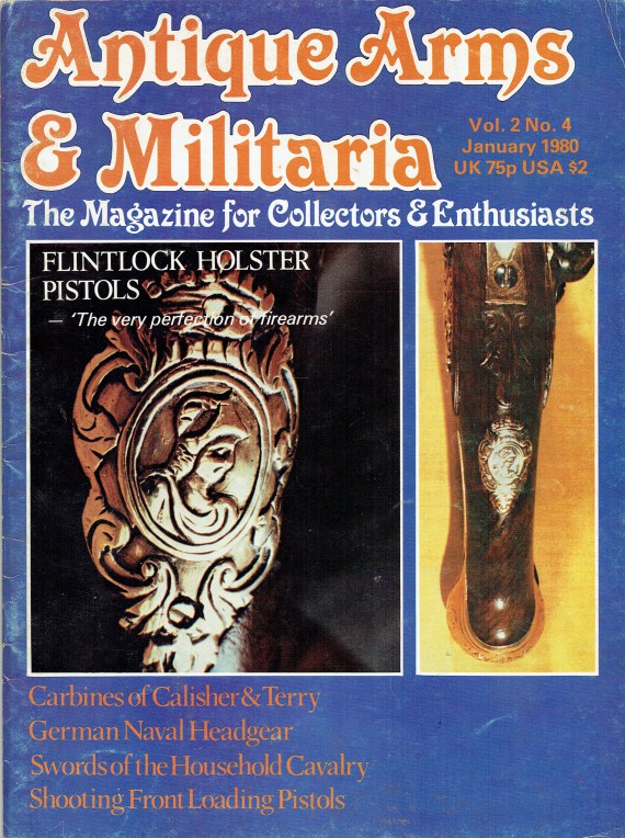 Image for ANTIQUE ARMS & MILITARIA VOL.2 NO.4 JANUARY 1980