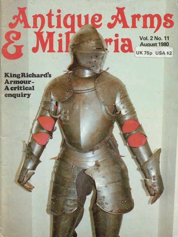 Image for ANTIQUE ARMS & MILITARIA VOL.2 NO.11 AUGUST 1980