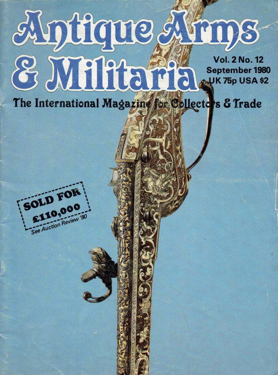 Image for ANTIQUE ARMS & MILITARIA VOL.2 NO.12 SEPTEMBER 1980