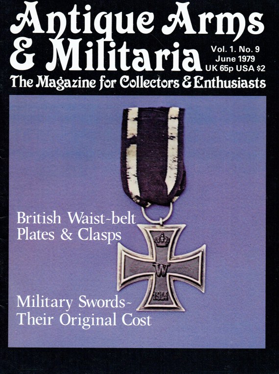 Image for ANTIQUE ARMS & MILITARIA VOL.1 NO.9 JUNE 1979