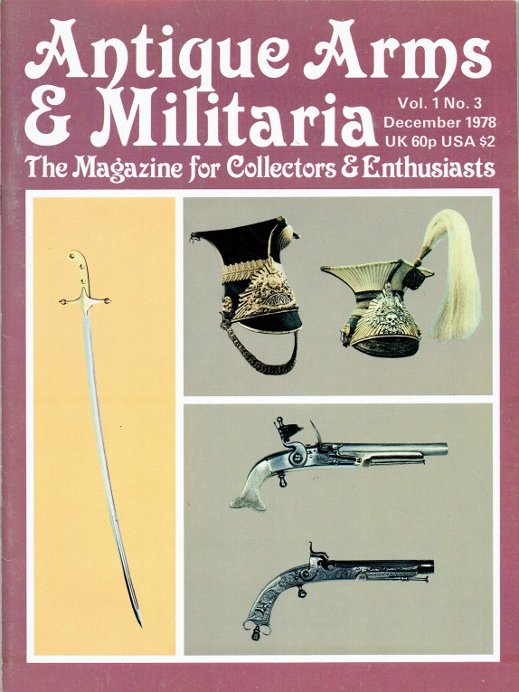 Image for ANTIQUE ARMS & MILITARIA VOL.1 NO.3 DECEMBER 1978