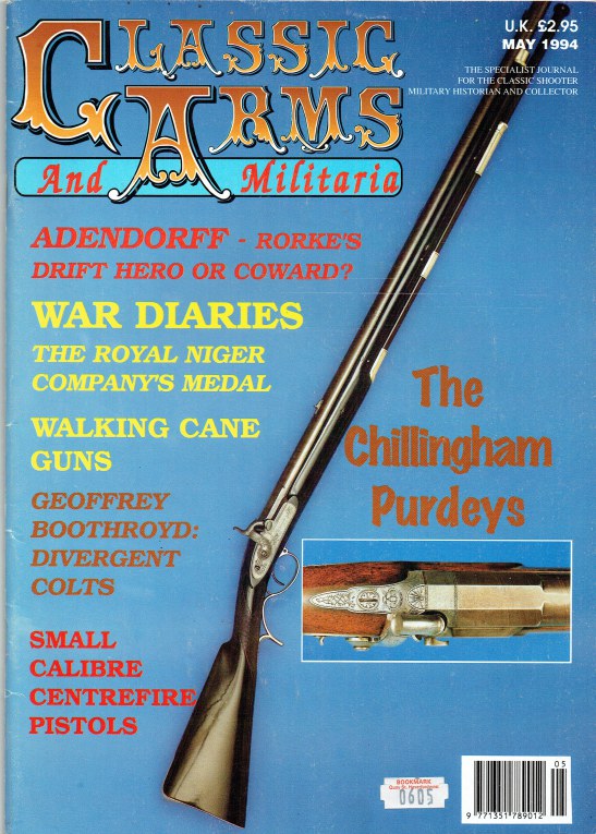 Image for CLASSIC ARMS AND MILITARIA VOL.1 / NO.5 MAY 1994