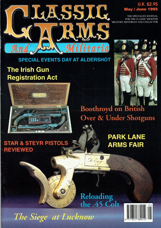 Image for CLASSIC ARMS AND MILITARIA VOL.2, NO.3 MAY / JUNE 1995