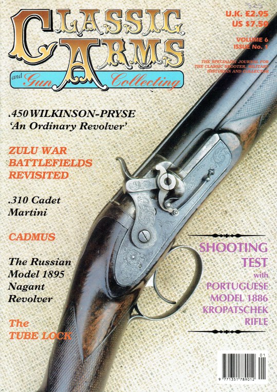 Image for CLASSIC ARMS AND MILITARIA VOL.6, ISSUE 1 JANUARY / FEBRUARY 1999